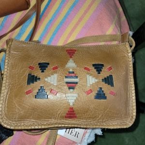 Zara Trafalgar crossbody leather bag